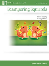 Scampering Squirrels piano sheet music cover